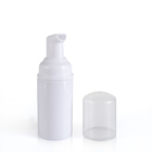 Das garrafas cosméticas do pulverizador do ANIMAL DE ESTIMAÇÃO garrafa clara plástica personalizada da bomba da espuma para a musse facial do limpador