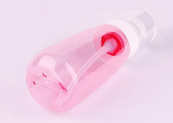 Garrafa portátil da bomba da espuma do curso da garrafa recarregável cor-de-rosa da bomba da loção