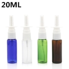 Multi capacidade da garrafa plástica colorida do pulverizador com o pulverizador branco da névoa