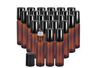 garrafas do rolo do óleo 10ML essencial com a bola de rolo de aço inoxidável
