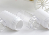 Animal de estimação cosmético plástico de formação de espuma claro branco do recipiente 30ml com a bomba do sabão da espuma