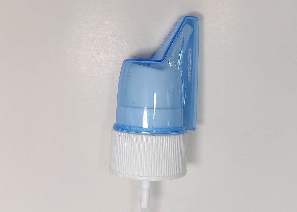 Pulverizador nasal da bomba médica da névoa do plástico da descarga do uso