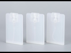 Frascos de spray de plástico de 20ml recarregáveis para perfume