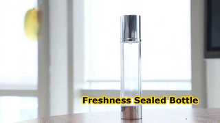 crimpagem de garrafa airless