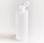 Champô Squeezable do gel do chuveiro da loção do tonalizador de Vial Bottles Flip Cap For do cosmético plástico recarregável transparente