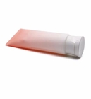 Tubo macio do creme plástico transparente cosmético vazio de Flip Top Cap Face Wash do tubo
