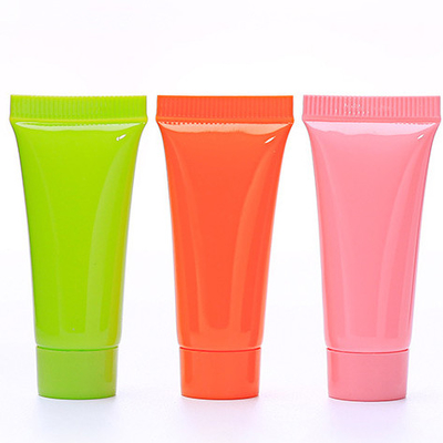 creme cosmético da lavagem de Flip Top Cap For Face do tubo do tampão oval da torção 150G