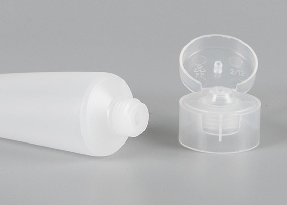 5 - o cosmético 500ml branco engarrafa o material plástico do tubo para o champô