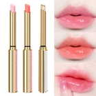 Tubo de Rose Gold Diamond Clear Lipstick que empacota para o plástico recarregável