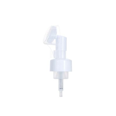 Dispensador de bomba de espuma de mousse de 42 mm Sabão facial plástico escova de silicone bomba de spray frasco de plástico PP Facial em forma de coração