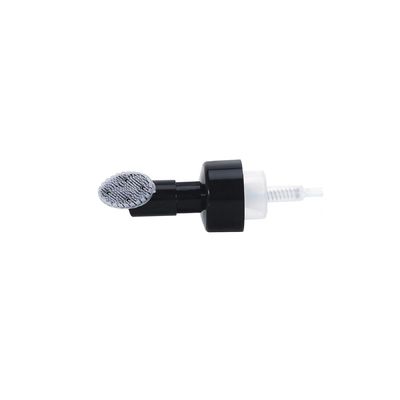 Dispensador de bomba de espuma de mousse de 42 mm Sabão facial plástico escova de silicone bomba de spray frasco de plástico PP Facial em forma de coração