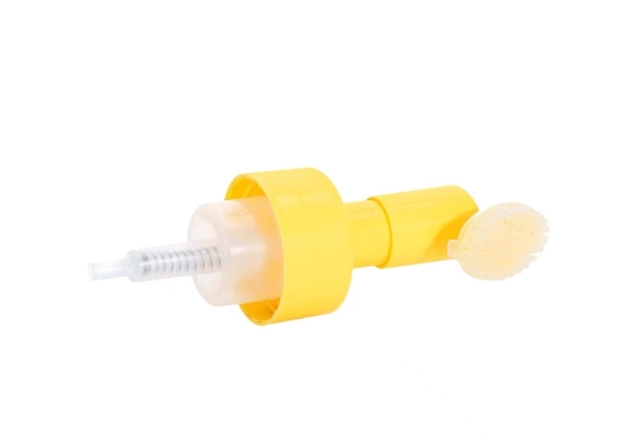 Bomba de espuma de escova de silicone de plástico 42/410 43/410 Dispensador de sabão de limpeza facial