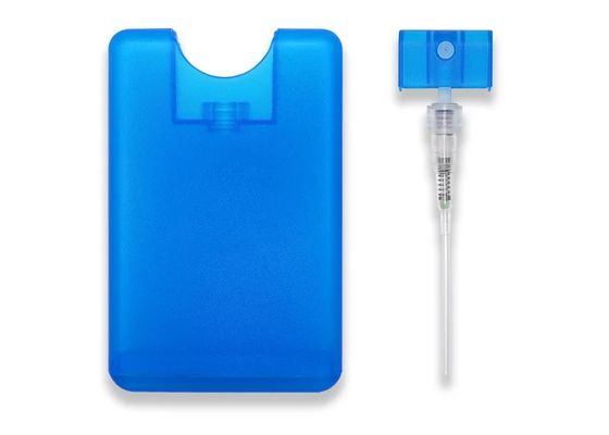 15ml 20ml Carteira de crédito portátil fina Spray Perfume garrafa Proof Leak Fine Mist Atomizer fácil para viagens uso diário