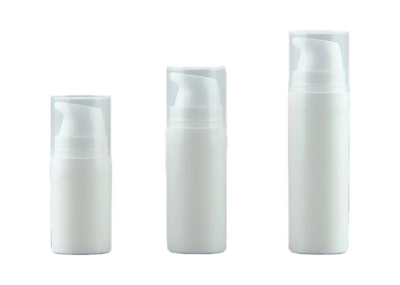 luxo leve 50ml 80ml botão de bomba sem ar cosmético giratório substituível para creme e cuidados com a pele