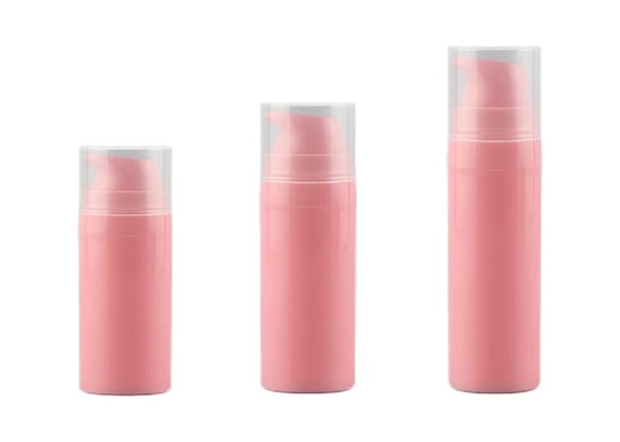 luxo leve 50ml 80ml botão de bomba sem ar cosmético giratório substituível para creme e cuidados com a pele