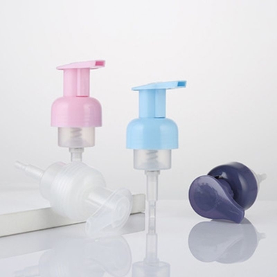 Bombas de espuma de plástico versátil em cores vibrantes para limpeza em cosméticos industriais
