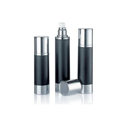Frasco Bomba Airless de Alumínio Anodizado de Luxo, Frasco Cosmético Vazio a Vácuo, Recipiente Premium para Sérum de Skincare, Múltiplas Capacidades
