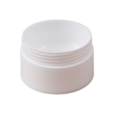 Pote de creme plástico PP de camada dupla de 10ml, 30ml, 50ml e 75ml com forros internos para creme facial para cuidados com a pele