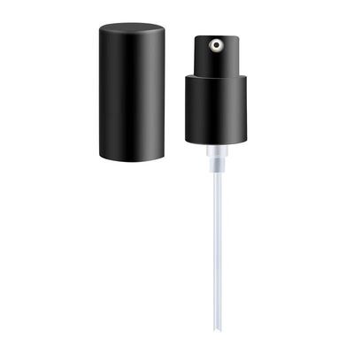 Bombas de loção de creme com tampa protetora completa de fácil utilização de 24/28MM para frascos cosméticos de loção e desinfetante para as mãos