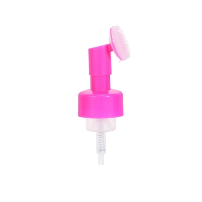 42MM/43MM bomba de espuma de escova de silicone de plástico para garrafa de limpeza