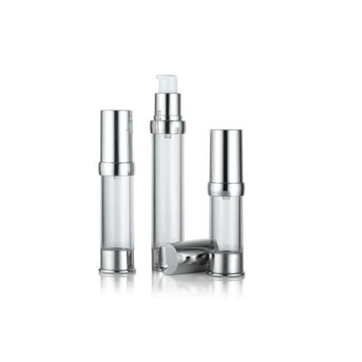 Frasco Bomba Airless de Alumínio Anodizado de Luxo, Frasco Cosmético Vazio a Vácuo, Recipiente Premium para Sérum de Skincare, Múltiplas Capacidades
