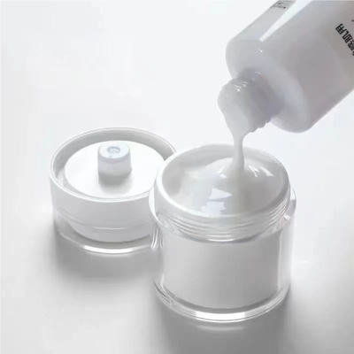 15G 30G 50G 100G Jar de plástico sem ar com bomba de vácuo Tipo de vedação de bomba sem ar Volume 15ML 30ML 50ML 100ML