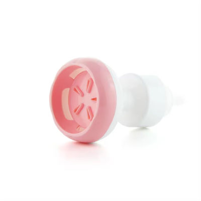 Frasco de desinfetante para as mãos espumante de 42 mm com carimbo de flor, dispensador de sabão, bomba de sabão em flor, adequada para crianças