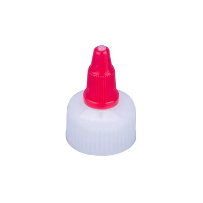 24mm 28mm Cap plástico Branco Cores de plástico Flip Turret Cap PP Cap