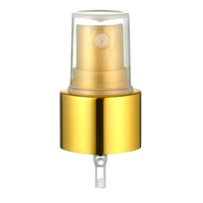 20mm UV Gold Fine Spray Lástico Perfume Mist Pump Produto Palavras-chave Mist Sprayer