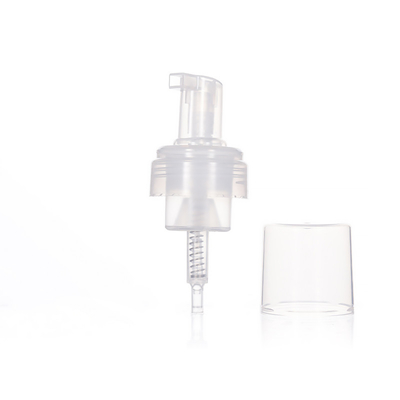 43 mm de limpeza facial bomba de espuma distribuidor de plástico branco PP loção bomba para garrafa