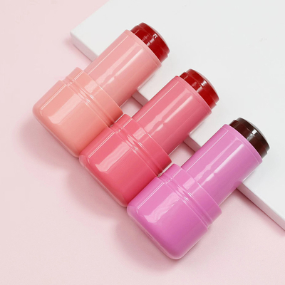 3G Diário Tubos de Lábio Vazio Cuidado Nutritivo Bálsamo Lípico Umidade Maquiagem de Cor Pura Bálsamo Lípico Rosa