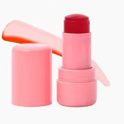 3 ml Matte Small Slim Lip Round Frosted Emagrecido Tubos de Batom Vazio Embalagem em recipientes de bálsamo personalizados