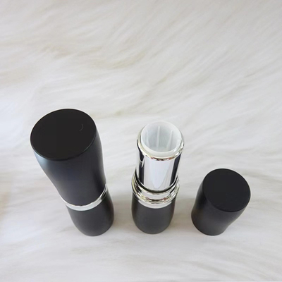 3 ml Matte Small Slim Lip Round Frosted Emagrecido Tubos de Batom Vazio Embalagem em recipientes de bálsamo personalizados