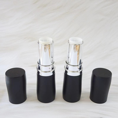 3 ml Matte Small Slim Lip Round Frosted Emagrecido Tubos de Batom Vazio Embalagem em recipientes de bálsamo personalizados