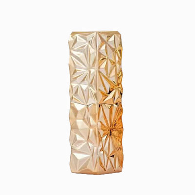 Lápis de lábio Exterior Negro Interior Tubos de prata Recheáveis Tubos de bálsamo labial Tubos de tubo de brilho labial Para recipientes
