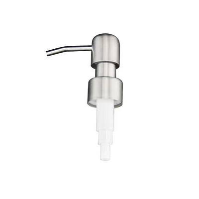 Bomba de loção de aço inoxidável de 28 mm para cosméticos de banheiro