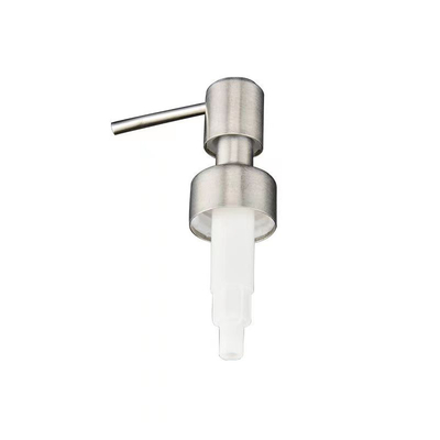Bomba de loção de aço inoxidável de 28 mm para cosméticos de banheiro