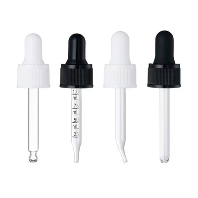 Comodíssimo conta-gotas de vidro de plástico de 20 mm Pp com marca de tique para medições precisas