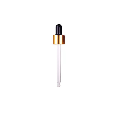 18mm 20mm 24mm Alumínio fecho de vidro gotejadora para garrafa de óleo essencial