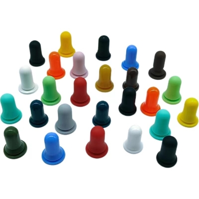 18mm 20mm 24mm garrafa de óleo essencial de vidro de gotejar com borracha personalizada
