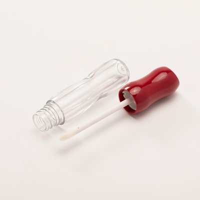 3.5g 5g Lábios vazios Tubos de batom com fecho de parafuso de vedação de borracha Tubos de plástico de bálsamo labial para embalagens de recipientes cosméticos