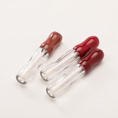 3.5g 5g Lábios vazios Tubos de batom com fecho de parafuso de vedação de borracha Tubos de plástico de bálsamo labial para embalagens de recipientes cosméticos