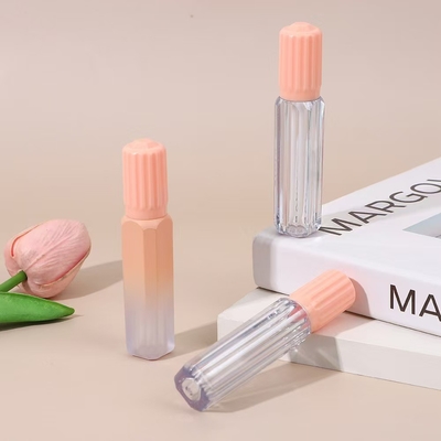 Embalagem cosmética de palha de trigo branca suave 5G Tubos de batom com tampa