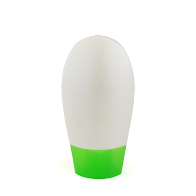 Tubo de protetor solar de plástico plano Embalagem Garrafa de creme para cuidados com a pele