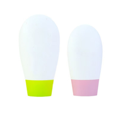 30 ml 50 ml Fundação de protetor solar Sério Loção Garrafa plástica compressável Cosmético