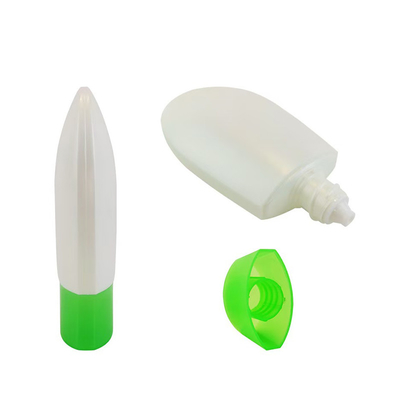 30 ml 50 ml Fundação de protetor solar Sério Loção Garrafa plástica compressável Cosmético