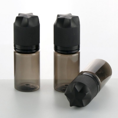 50 ml de óleo de fumaça líquido garrafas de plástico compridas para suco de óleo com embalagem à prova de crianças Loção de acabamento acabamento mate