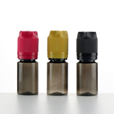 50 ml de óleo de fumaça líquido garrafas de plástico compridas para suco de óleo com embalagem à prova de crianças Loção de acabamento acabamento mate