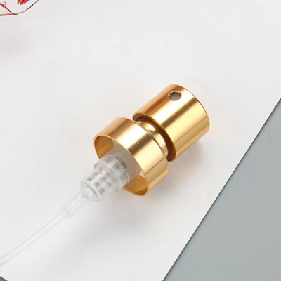 15mm Luxury Perfume Gold Metal Aluminium Atomizer Anodizado Fino Mist Sprayer Pump