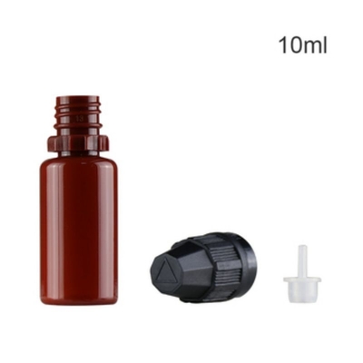 Fabricantes Venda Quente 10 ml PET plástico garrafa de fumo de óleo